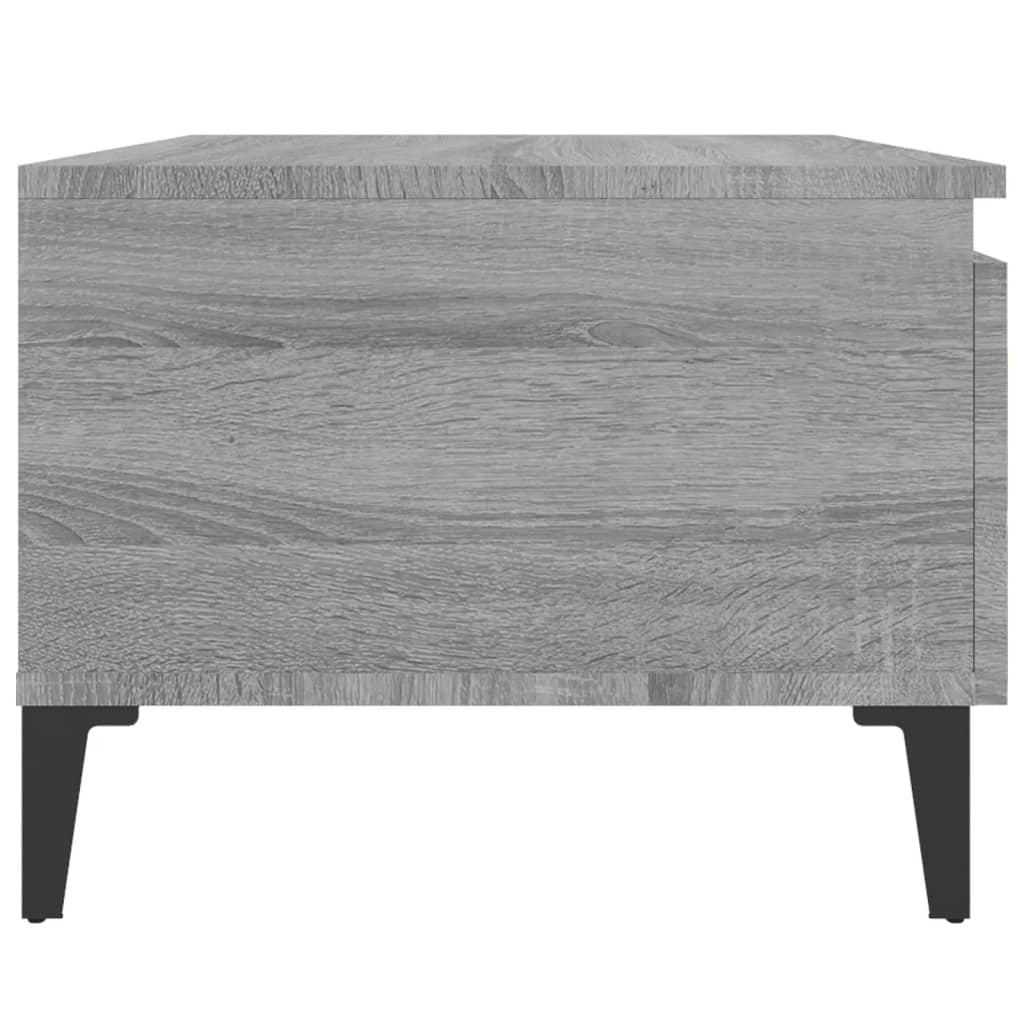 Kahvipöytä harmaa 50x46x35 cm